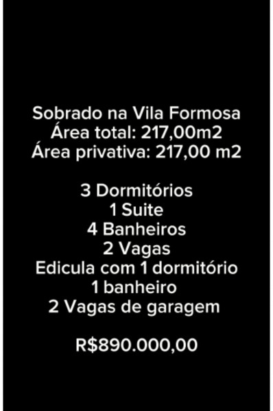 Casa à venda Vila Formosa com 190m² e 3 quartos por R$ 850.000 - 825849528-99fc48f9-3297-41e2-81fc-a8c9f09c3386.jpeg