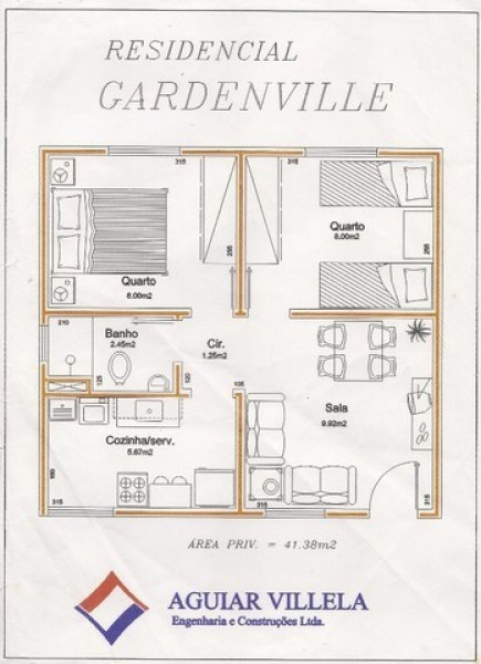 Apartamento à venda Francisco Bernardino com 42m² e 2 quartos por R$ 150.000 - 1555911881-19.jpg