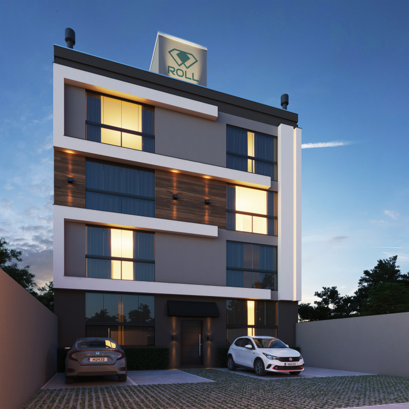 Apartamento à venda Rio Pequeno com 60m² e 2 quartos por R$ 389.000 - 1524620549-imagem-externa-noturna.jpg