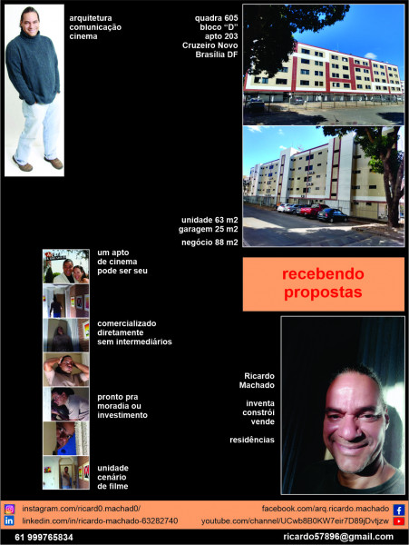 Apartamento à venda Cruzeiro Novo com 63m² e 3 quartos por R$ 480.000 - 1050536017-30-recebendo-propostas.jpg