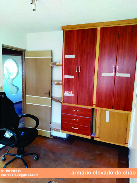 Apartamento à venda Cruzeiro Novo com 63m² e 3 quartos por R$ 480.000 - 335663803-24-armario-elevado.jpg
