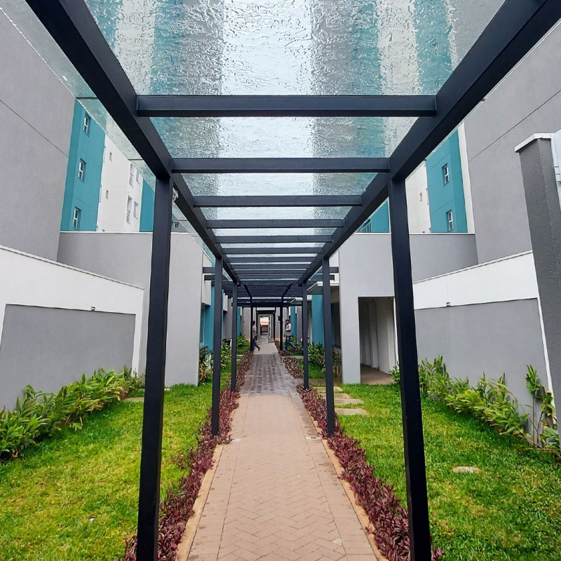 Apartamento à venda Vila Santo Antônio com 68m² e 3 quartos por R$ 450.000 - 1422254907-6335f4d0d32f8-acesso-coberto-aos-blocos.jpeg