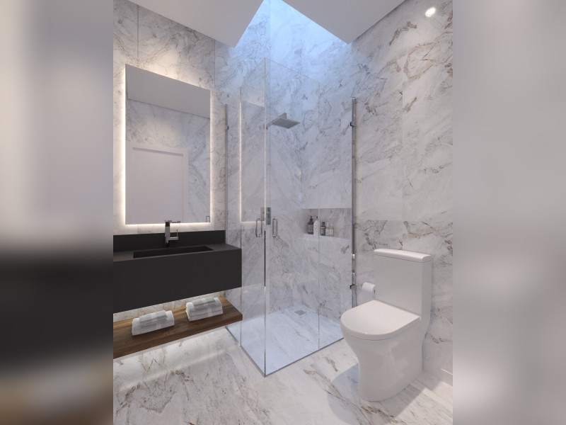 Casa à venda Centro com 89m² e 2 quartos por R$ 579.000 - bwc-social.jpg