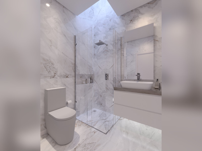 Casa à venda Centro com 89m² e 2 quartos por R$ 579.000 - bwc-suite.jpg