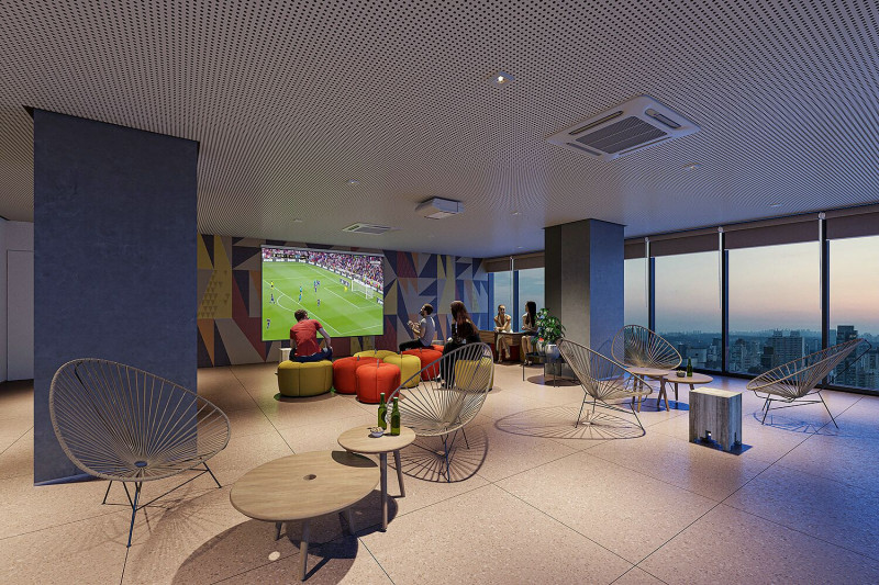 Apartamento à venda Jardim Anália Franco com 110m² e 2 quartos por R$ 1.980.000 - 1347328059-1651165055644-1622247026468-artem-perspectiva-areacomum-interna-rooftop19-alta.jpg