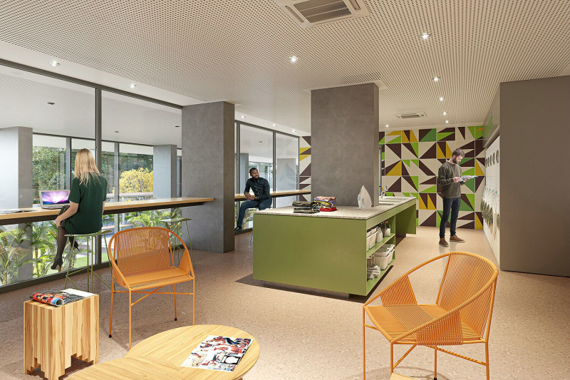 Apartamento à venda Jardim Anália Franco com 110m² e 2 quartos por R$ 1.980.000 - 331433886-1651165055878-1622247026952-artem-perspectiva-areacomum-lavanderia-alta.jpg