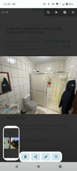 Casa de condomínio à venda Parque Rio Abaixo com 1002m² e 5 quartos por R$ 1.450.000 - 2059661421-screenshot-20230616-212505.png