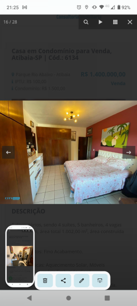 Casa de condomínio à venda Parque Rio Abaixo com 1002m² e 5 quartos por R$ 1.450.000 - 309544982-screenshot-20230616-212525.png