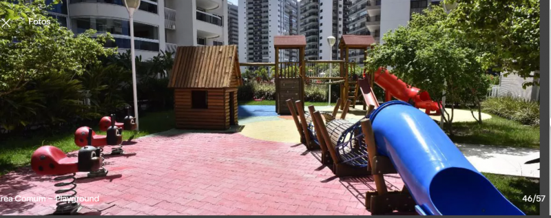 Apartamento à venda Barra da Tijuca com 85m² e 2 quartos por R$ 870.000 - 1696955235-area-comum-playground.PNG