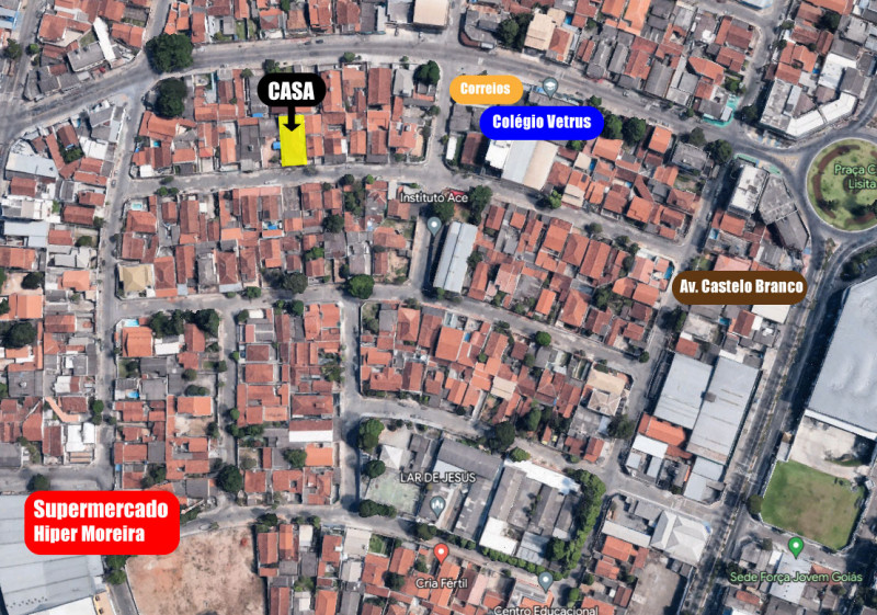 Casa à venda Setor Coimbra com 375m² e 4 quartos por R$ 1.200.000 - 888174930-casa-localizacao.jpg