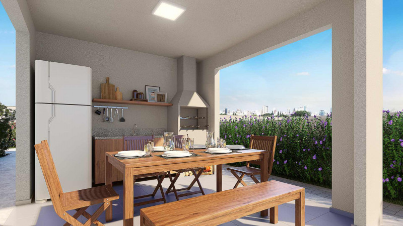 Apartamento à venda Ipiranga  com 35m² e 2 quartos por R$ 260.000 - 1635102738-churrasqueira-influence-ipiranga-riva-incorporadora.jpg