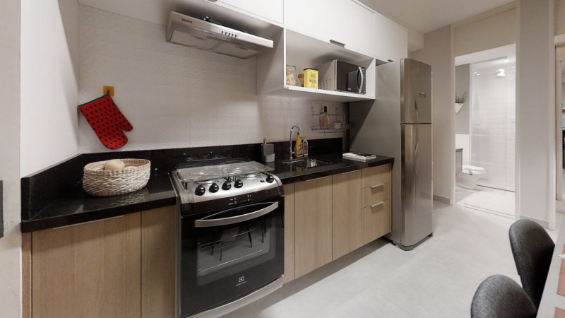 Apartamento à venda Ipiranga  com 35m² e 2 quartos por R$ 260.000 - 1652304848-4-cozinha-scaled.jpg