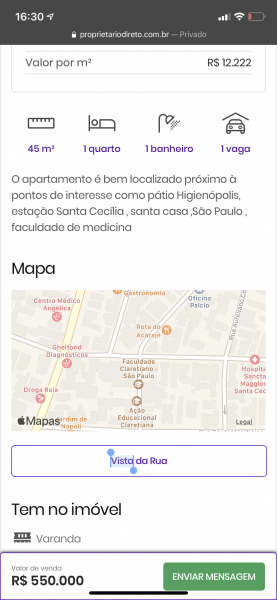 Apartamento à venda Centro com 45m² e 1 quarto por R$ 650.000 - 1480869850-img-3867.png