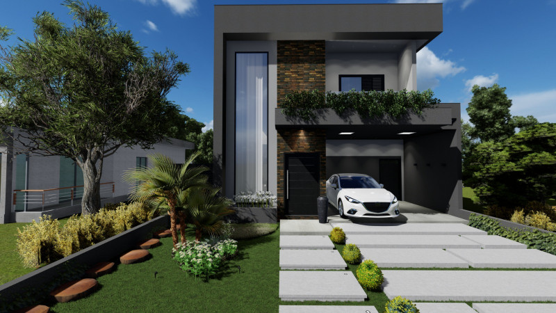 Casa de condomínio à venda Eugênio de Melo com 210m² e 4 quartos por R$ 1.390.000 - 1905325480-fotos-k4-fachada.jpeg