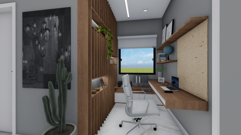 Casa de condomínio à venda Eugênio de Melo com 210m² e 4 quartos por R$ 1.390.000 - 346316768-fotos-k4-design6-saleta.jpeg