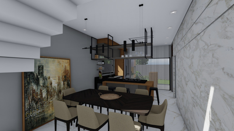 Casa de condomínio à venda Eugênio de Melo com 210m² e 4 quartos por R$ 1.390.000 - 785992984-fotos-k4-design9.jpeg