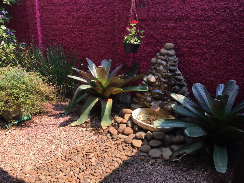 Casa de condomínio à venda Campestre com 117m² e 3 quartos por R$ 570.000 - 843280899-jardim-fundos.jpg