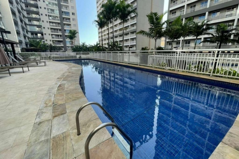 Apartamento à venda Vila Matias com 50m² e 1 quarto por R$ 370.000 - 1318635530-piscina.jpg