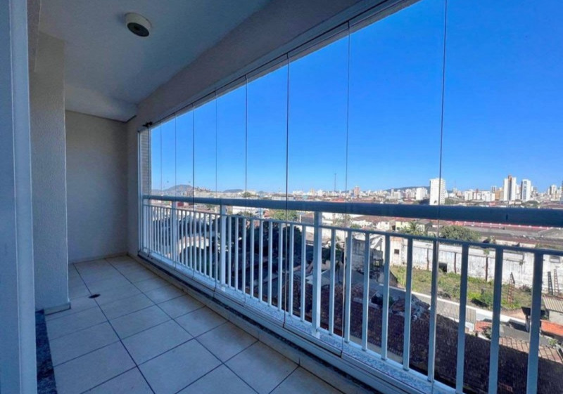 Apartamento à venda Vila Matias com 50m² e 1 quarto por R$ 370.000 - 831699379-varanda.jpg