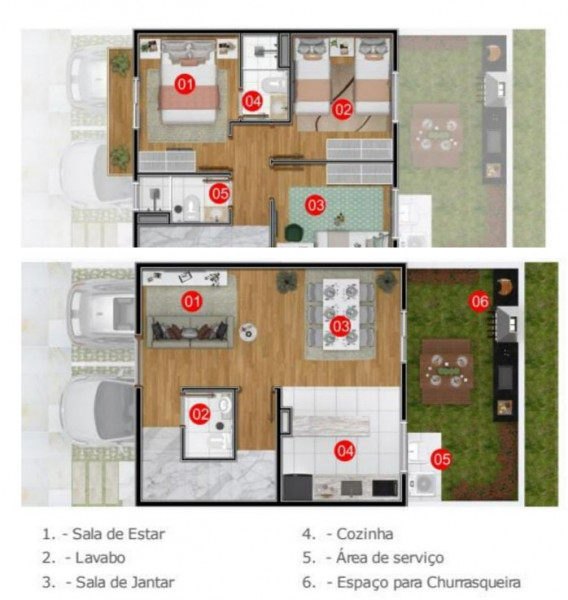 Casa de condomínio à venda Colinas de Cotia com 120m² e 3 quartos por R$ 425.000 - 317798619-33.jpg