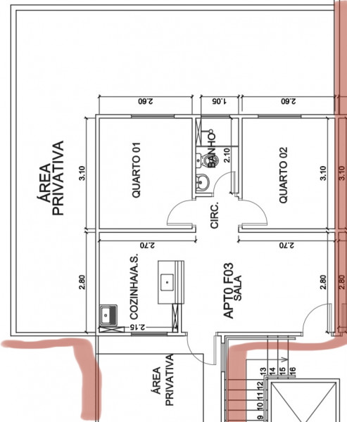 Apartamento à venda Conjunto Habitacional Sílvio Passalacqua com 100m² e 2 quartos por R$ 179.000 - 756752452-img-1462.jpeg