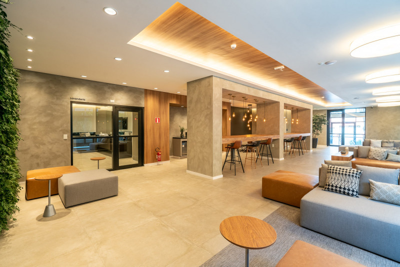 Studio à venda Moema com 26m² e 1 quarto por R$ 580.000 - 2027883316-hall-coworking.jpg