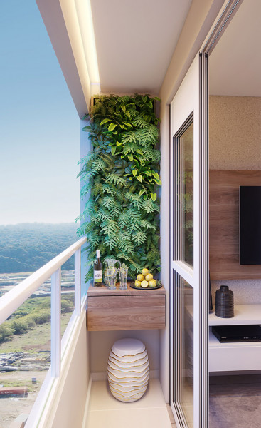 Apartamento à venda Cidade São Mateus com 44m² e 2 quartos por R$ 305.000 - 51216470-vista-parki-varanda-lr.jpeg