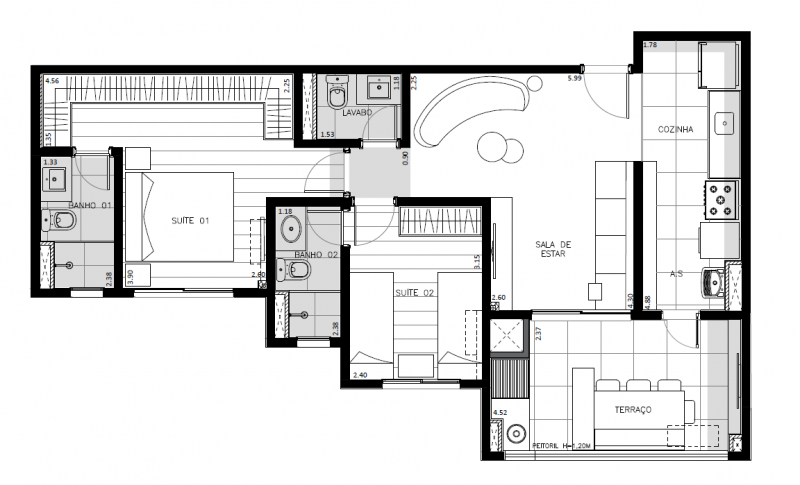 Apartamento à venda Nova Campinas com 74m² e 2 quartos por R$ 825.000 - 702362372-planta.png