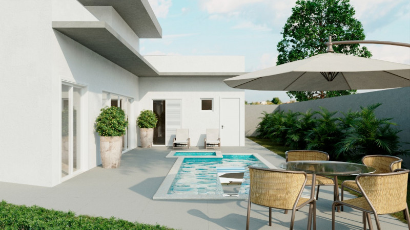 Casa de condomínio à venda centro com 177m² e 4 quartos por R$ 1.349.000 - 1924284379-piscina.jpeg