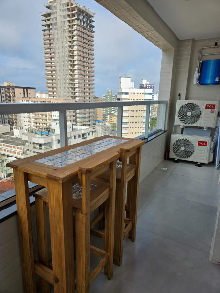 Apartamento para alugar Caiçara com 37m² e 1 quarto por R$ 350 - 1657515408-varanda-goumert-bistro.jpg