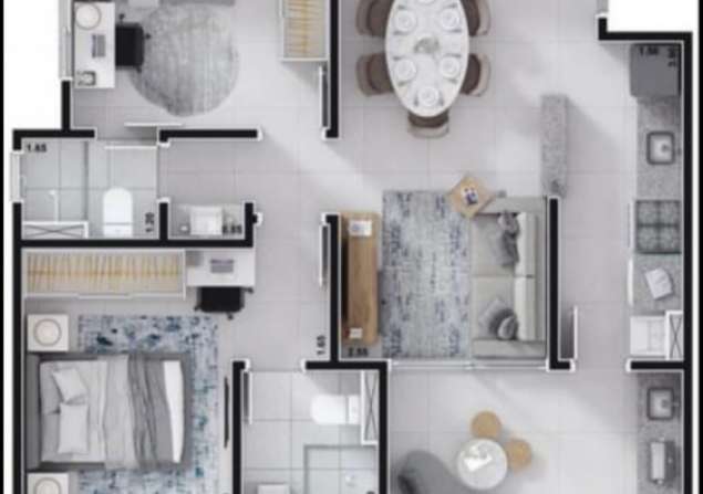 imóvel com 60m²