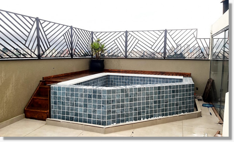 Cobertura à venda Vila Romero com 236m² e 3 quartos por R$ 1.350.000 - 1943758186-piscina-1.jpeg