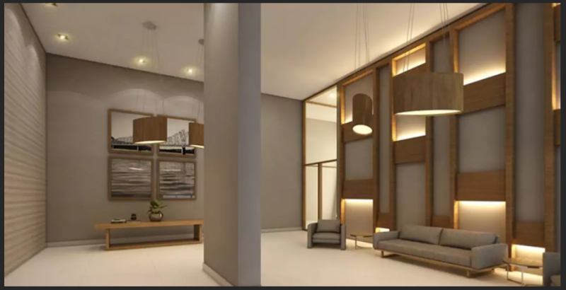 Studio à venda Centro com 32m² e 1 quarto por R$ 400.000 - 2016950198-hall.PNG