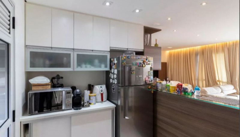 Apartamento à venda Santo Amaro com 101m² e 2 quartos por R$ 1.100.000 - 628844398-cozinha-iv.JPG