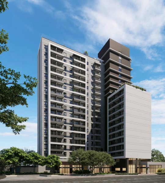 Apartamento à venda Alto de Pinheiros com 25m² e 1 quarto por R$ 400.000 - 2095867608-perspectiva-bside-fachada.jpg
