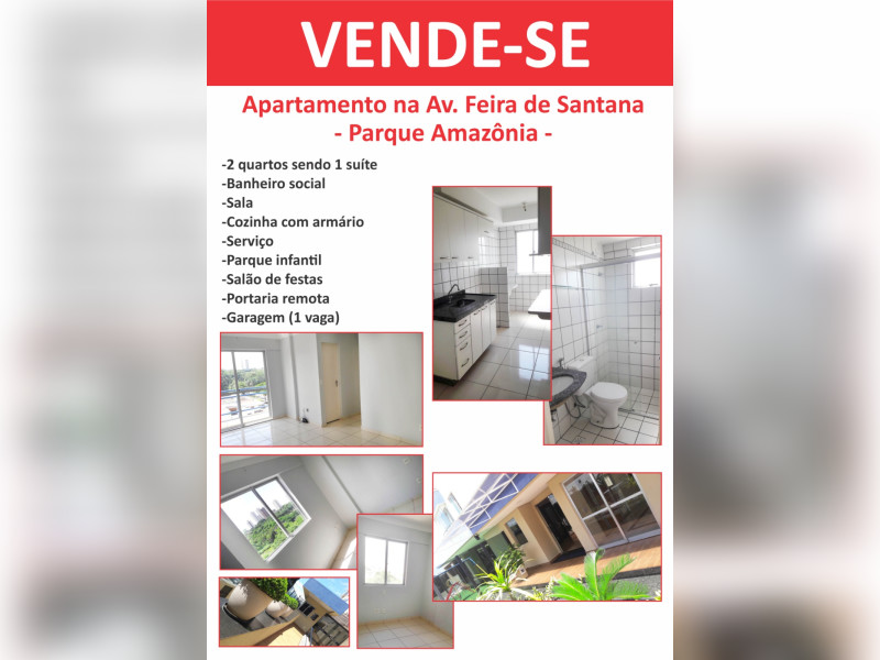 Apartamento à venda Parque Amazonia com 57m² e 2 quartos por R$ 250.000 - 1.jpg