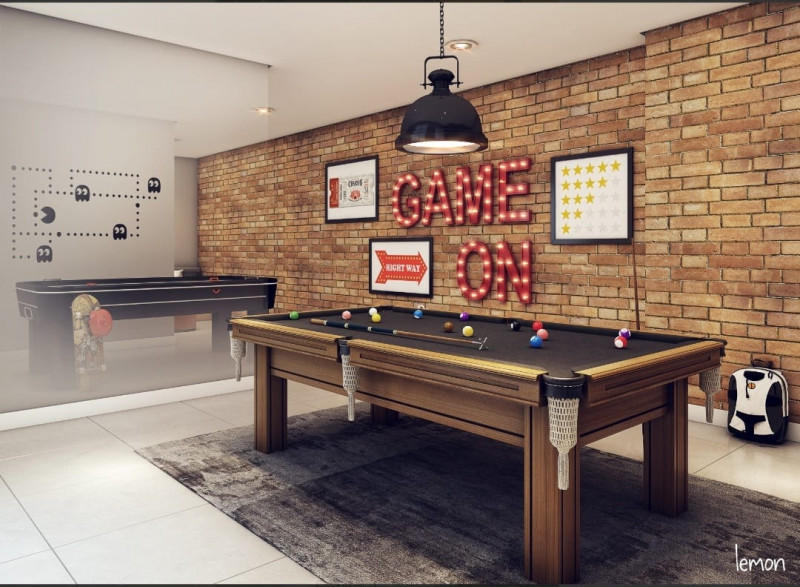 Apartamento à venda Jabaquara com 42m² e 2 quartos por R$ 264.000 - 1110873510-salao-de-jogos.jpeg