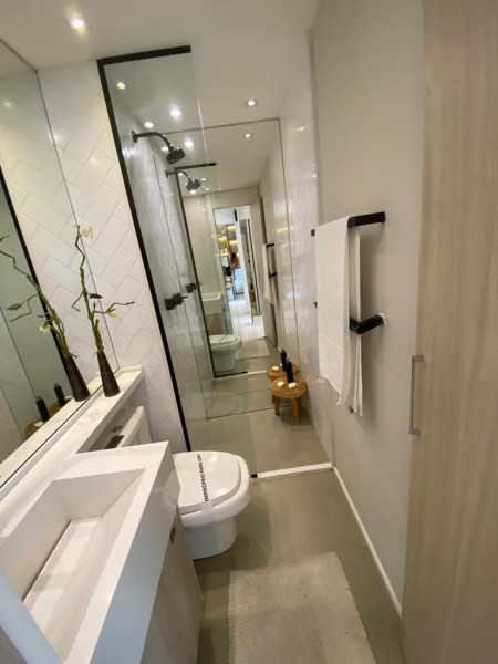 Apartamento à venda Jabaquara com 42m² e 2 quartos por R$ 264.000 - 1330347084-banheiro-01.jpeg