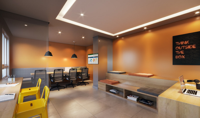 Apartamento à venda Moema com 37m² e 2 quartos por R$ 530.000 - 1206330863-coworking.jpg