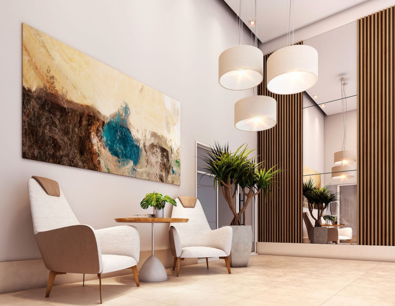 Apartamento à venda Lapa de Baixo com 57m² e 2 quartos por R$ 335.000 - 1595763626-vivabenx-lapa-hall.jpg