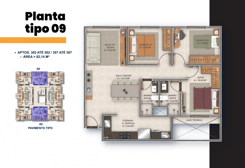 Apartamento à venda Centro com 66m² e 3 quartos por R$ 350.000 - 1251832069-planta-tipo-9.png