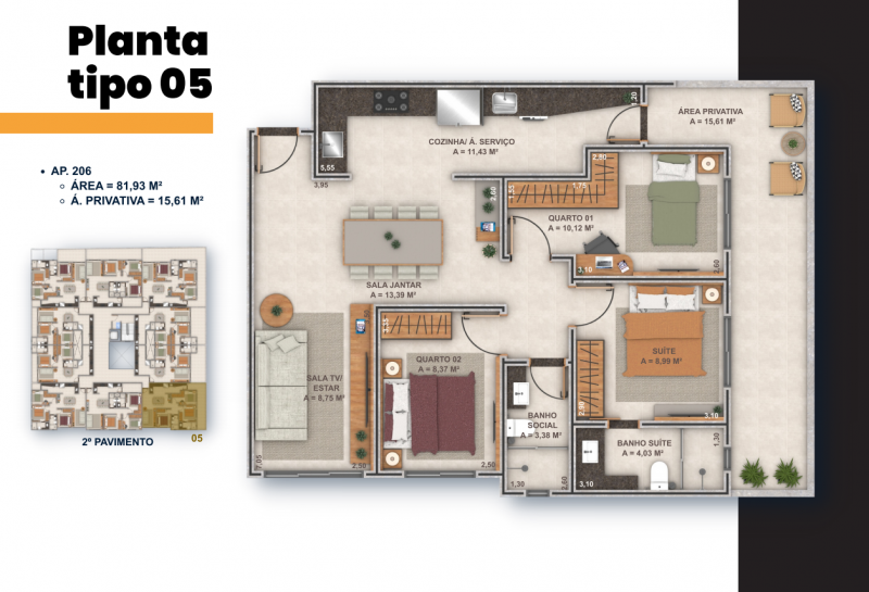 Apartamento à venda Centro com 66m² e 3 quartos por R$ 350.000 - 1850877685-planta-tipo-5.png