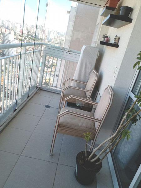 Apartamento à venda Brás com 51m² e 1 quarto por R$ 425.000 - 825646487-vidros-sacada.jpg