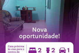 Casa à venda Conj. Hab. Calux com 150m² - 2 dormitórios -  vagas - R$ 230.000 - 148137566-post-para-instagram-casa-em-condominio-oportunidade-roxo-moderno-simples.png