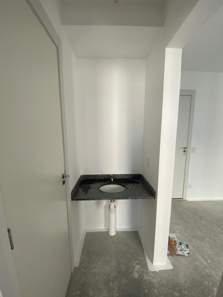 Apartamento à venda Várzea da Barra Funda com 30m² e 1 quarto por R$ 250.000 - 394106282-pia.jpg