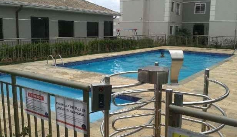 Apartamento à venda Vila Alzira com 45m² e 2 quartos por R$ 235.000 - 1411659730-piscina.png
