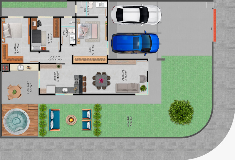 Casa à venda Forquilhas com 140m² e 3 quartos por R$ 750.000 - 343347802-11.jpg