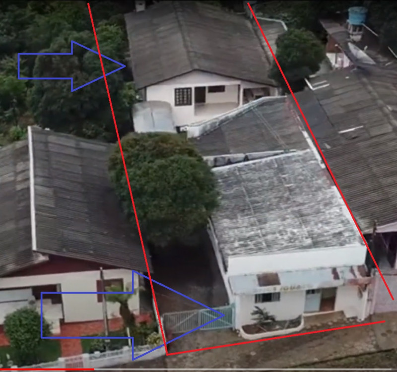 imóvel com 700m² - Centro - São Lourenço do Oeste