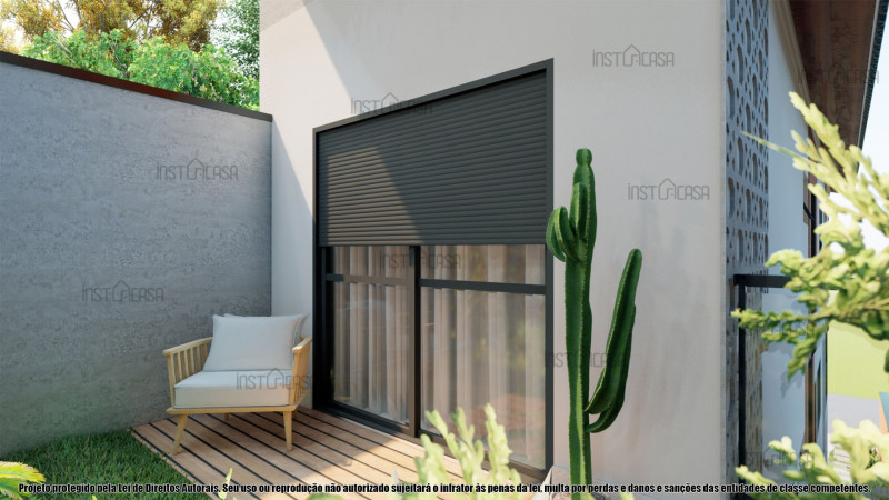 Terreno à venda Parque Alexandre com 176m² e 1 quarto por R$ 240.000 - 735256287-projeto-calca-fachada-posterior.jpg