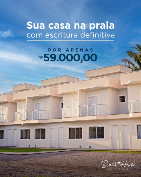 imóvel com 74m² - Jardim das Gaivotas - Caraguatatuba